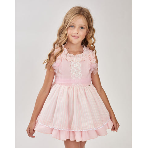 214VINN10 GIRL DRESS - Dress - Ricittos