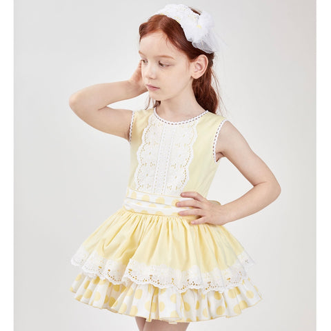 214RAFN10 GIRL DRESS - Dress - Ricittos