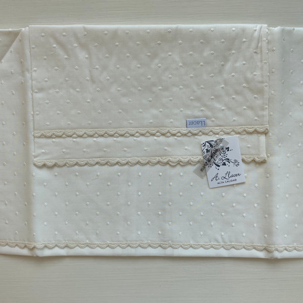 JGO. MINI 3286 - Baby Bed & Pillow Sheet - LLacer