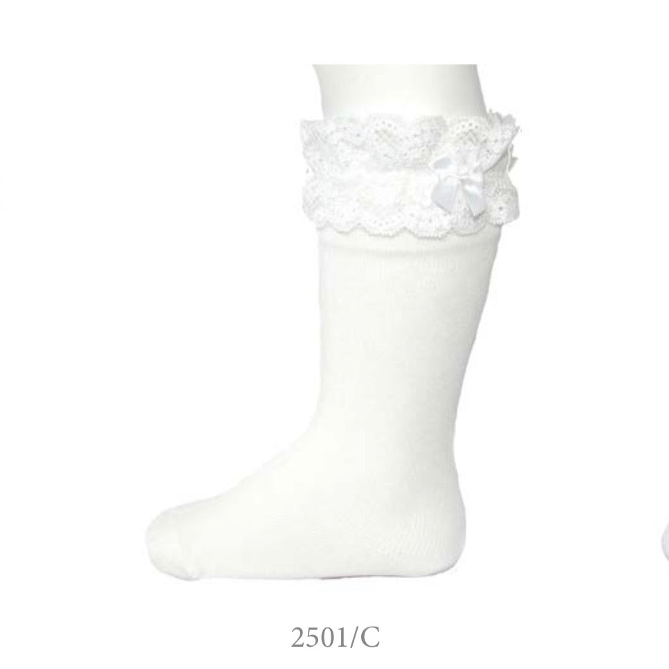 2501-C LONG SOCKS - Socks - Dolce Petit